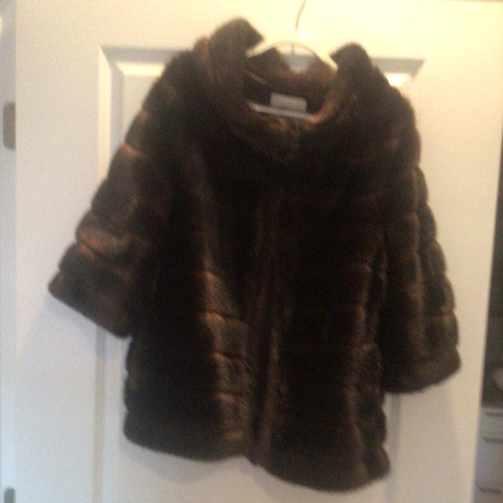 Kate Spade Faux Fur Jacket